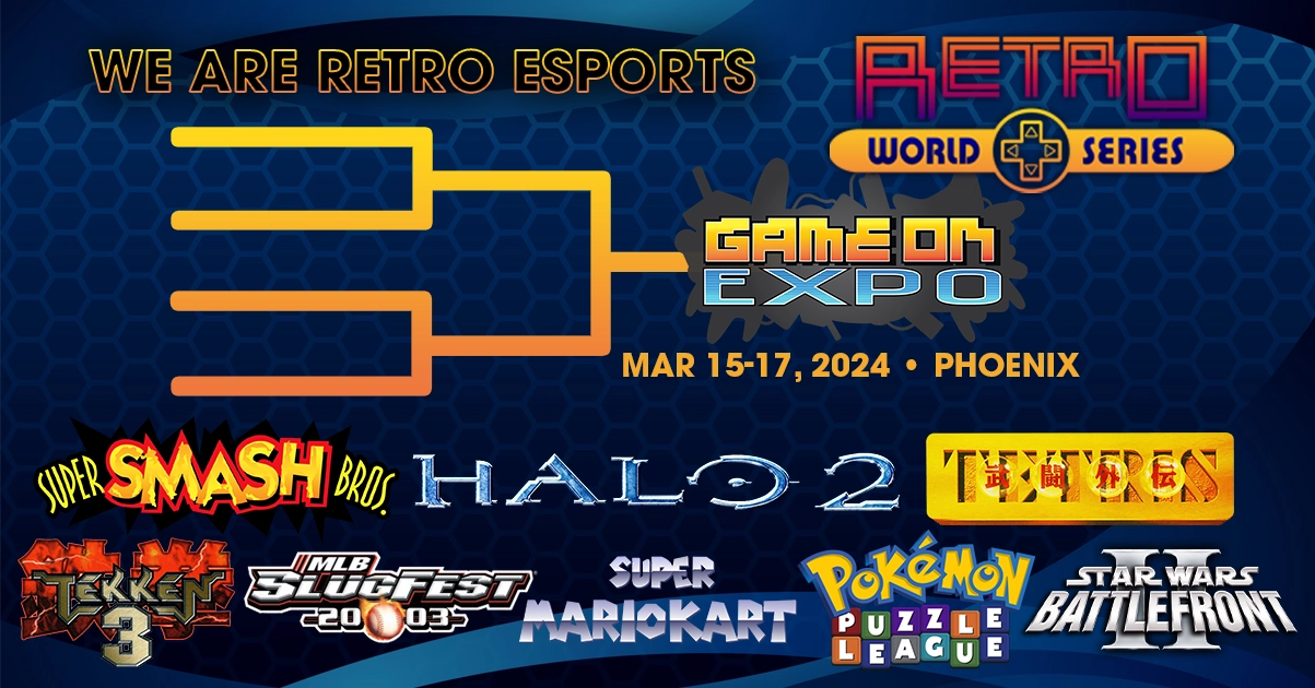 Game On Expo 2024 | Retro World Series