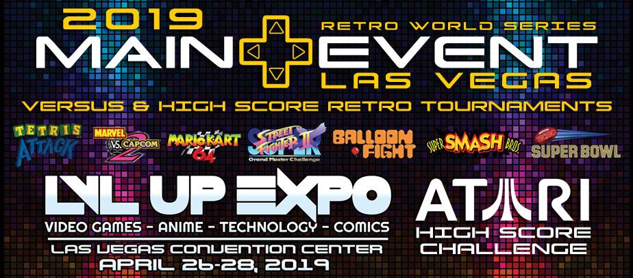 LVL Up Expo 2019 | Retro World Series