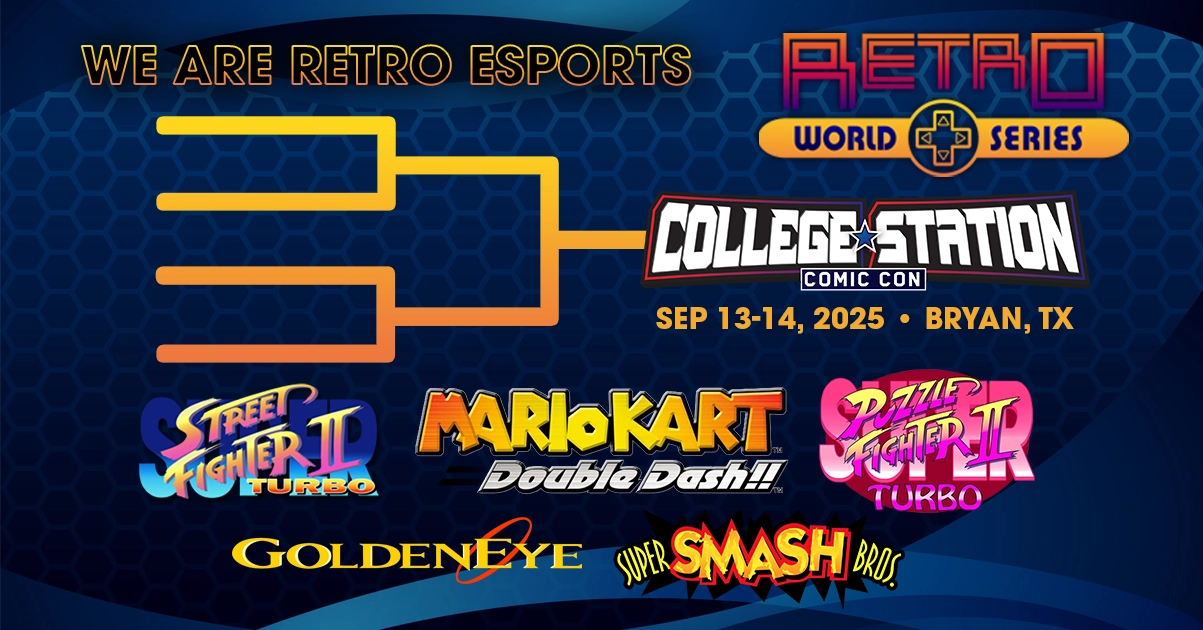College Station Comic Con 2025 | Retro World Series
