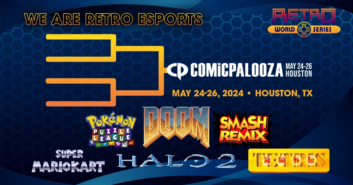 Comicpalooza 2024 | Retro World Series