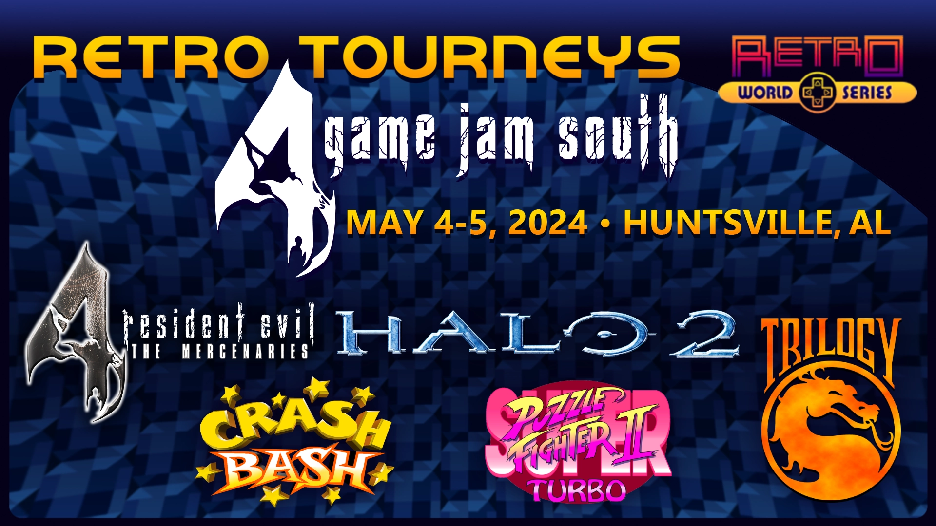 Game Jam South 2024 | Retro World Series