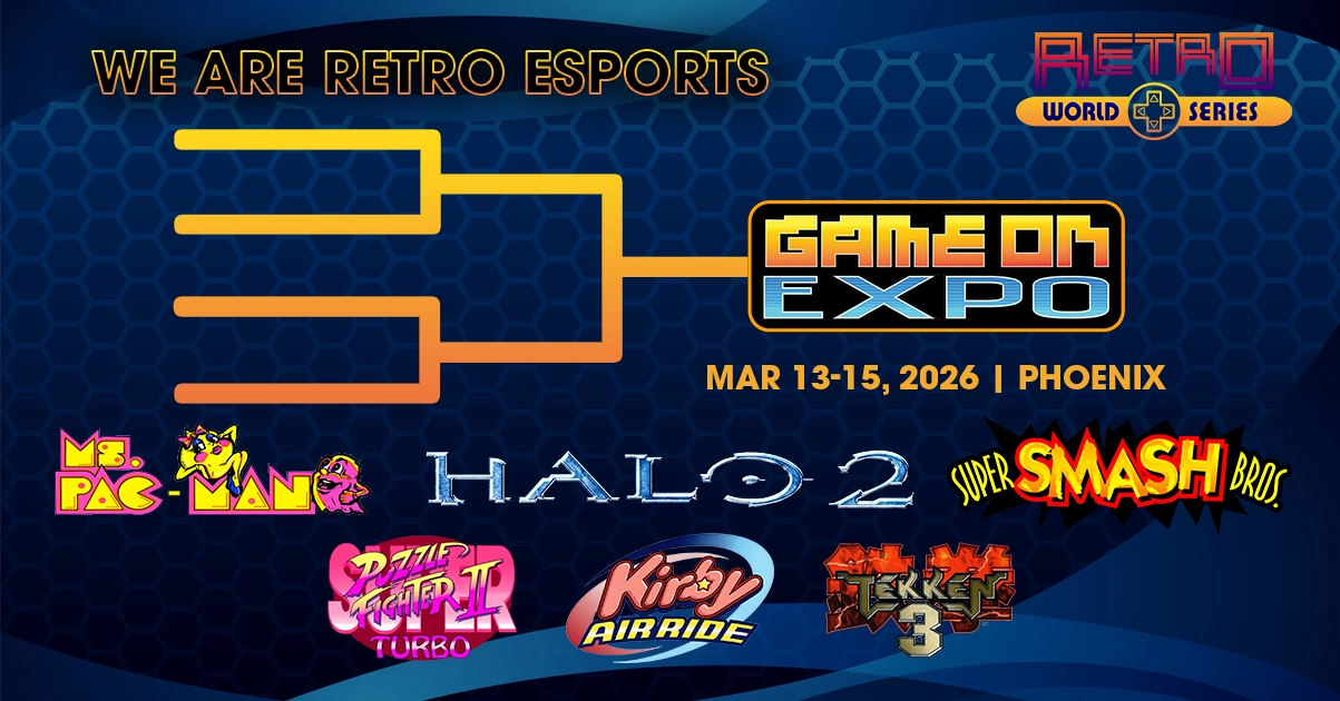 Game On Expo 2026 | Retro World Series