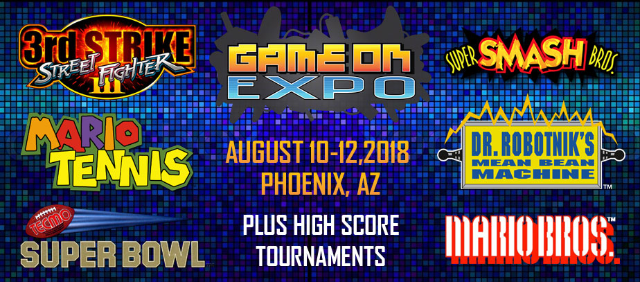 Game On Expo 2018 | Retro World Series
