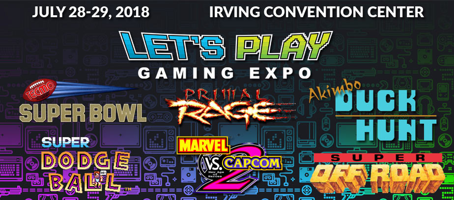 Let's Play Gaming Expo 2018 | Retro World Series