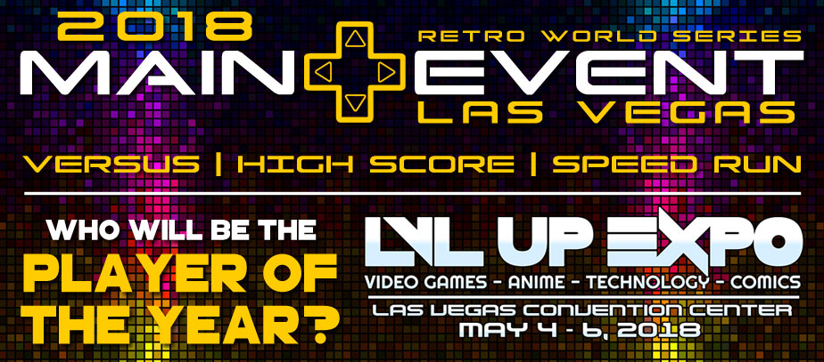 LVL Up Expo 2018 | Retro World Series