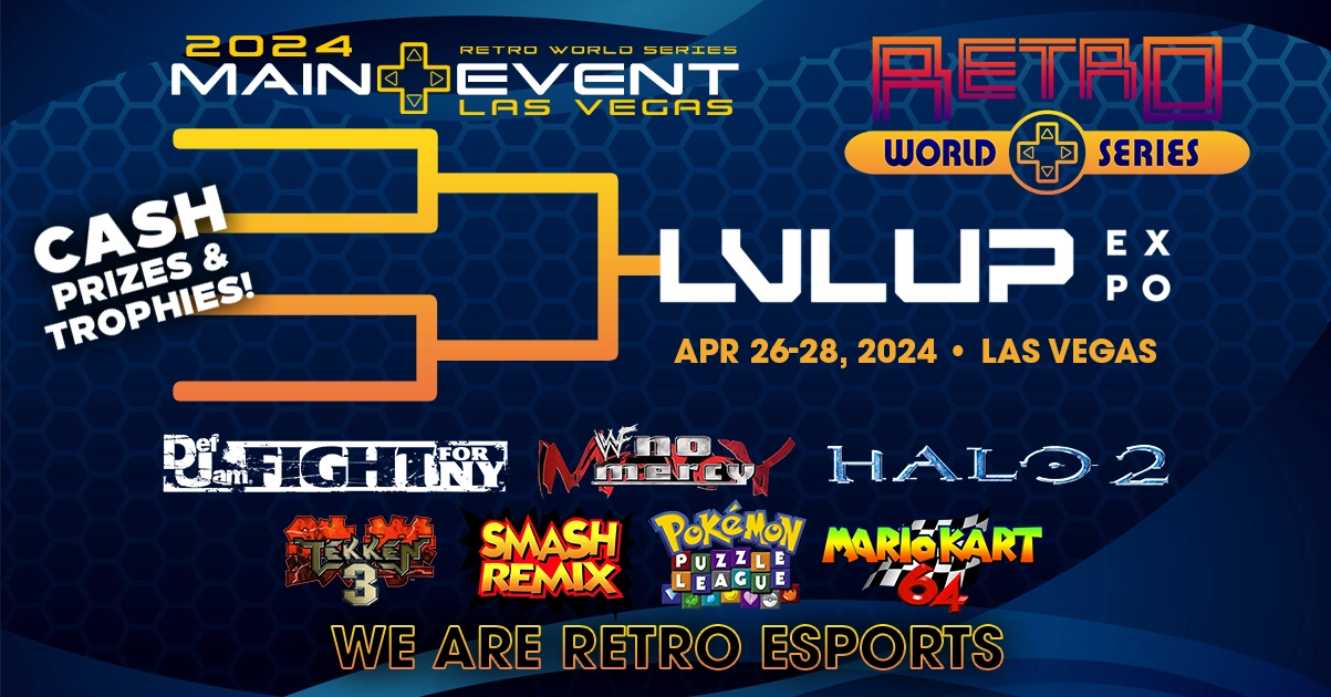 LVL Up Expo 2024 | Retro World Series