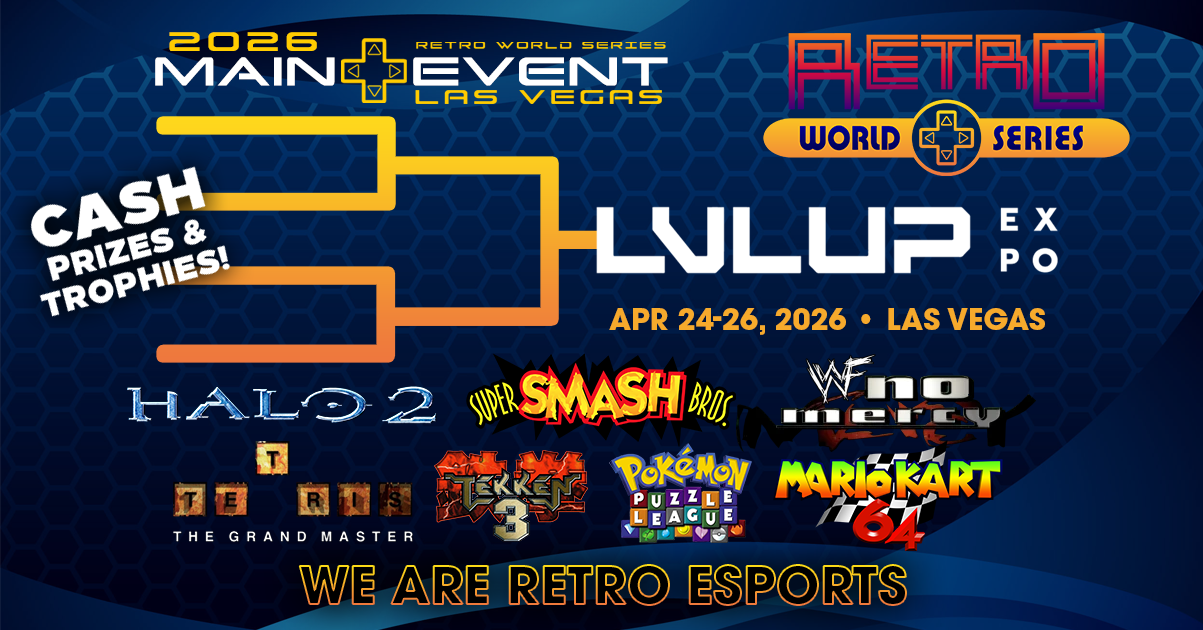 LVL Up Expo 2026 | Retro World Series
